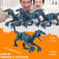 Apobatk Remote Control Dinosaur Toys For Kid - Walking Dinosaur Toys For Boys 5-7?Rc Jurassic Velociraptor Toys 8-12?Robot Dinos