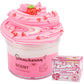Strawberry Butter Slime  Scented Slime Kit  Kids Toys for Ages 5-7 8-13 Girls Boys  Squishy Sensory Toy Teen Girl Birthday Gifts  Cute Stuff Party Favors Stocking Stuffers for 4 6 9 10 11 12 Year Old