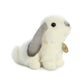 Aurora® Miyoni® Lop Eared Rabbit Stuffed Animal - Grey, 8 Inches, Realistic Detail, Polyester Material, Model 26298