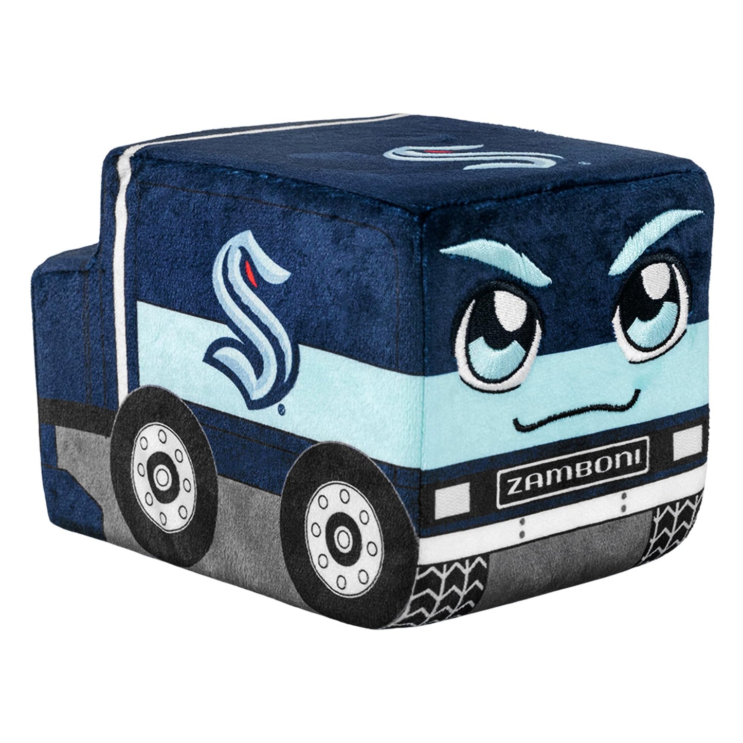 Bleacher Creatures Seattle Kraken Zamboni 7'' NHL Kuricha Plushie - Soft Inspired Plush