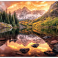 Buffalo Games - Joshua Snow - Maroon Lake Reflections - 2000 Piece Jigsaw Puzzle For Adults Challenging Puzzle Perfect For Game Nights - Finished Size Is 38.50 X 26.50
