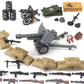 Feleph WW2 Military Weapons Pack Toy Building Set, Small, ABS Model T148