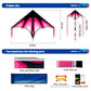 Sgftre Delta Kite Easy To Fly Outdoor Kite For Boys And Girls, Sturdy & Durable High-Altitude Flying, Perfect, Great For Outdoor