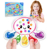 Color Sorting Sensory Toys, Toddler Travel Fine Motor Activities, Preschool Learning Calm Down Toys For Kids With Autism, Color