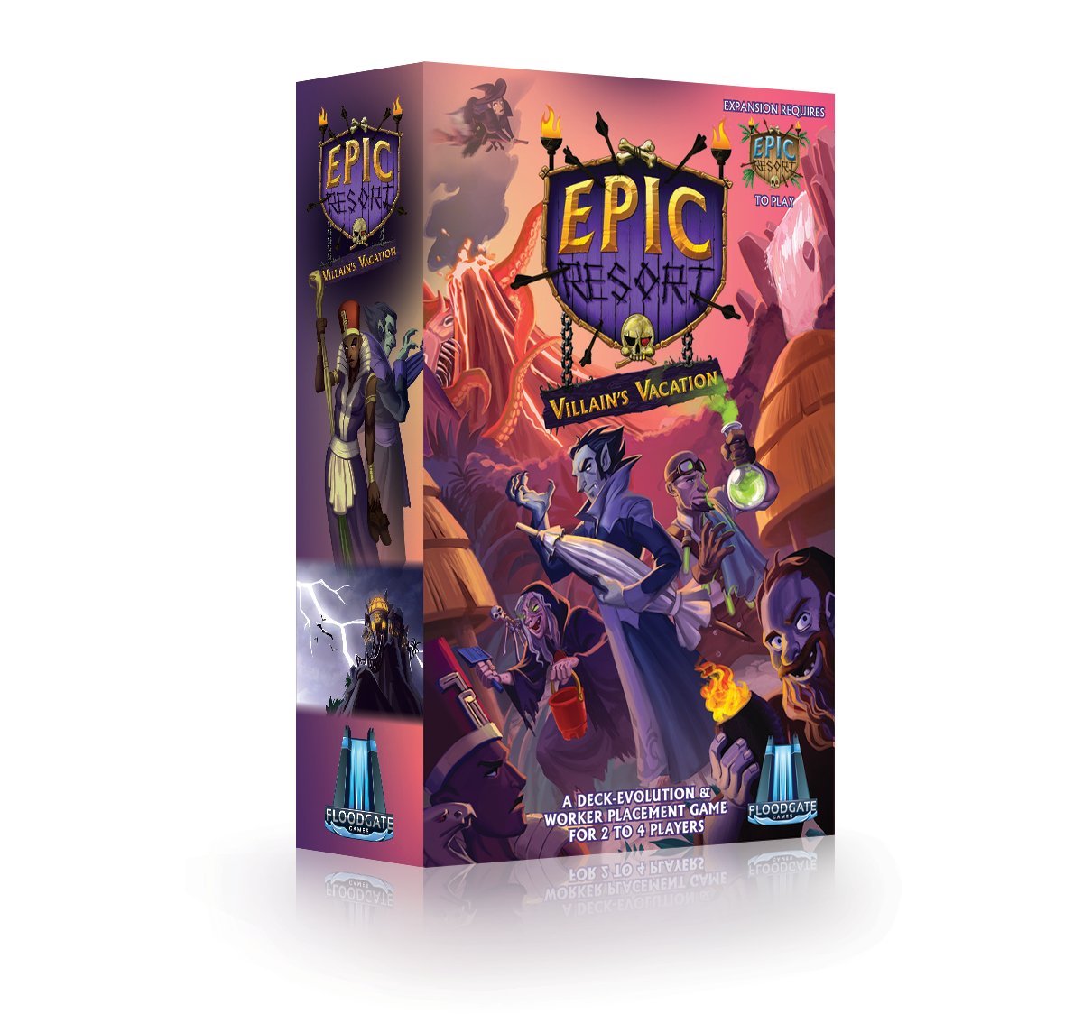 Epic Resort: Villain'S Vacation Board Game