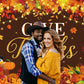 LTDKAEN Give Thanks Backdrop Happy Thanksgiving Pumpkin Harvest Rustic Photography Background Thanksgiving Turkey Party Decorati