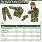 Metemot Kids Army Costume For Boys, Military Army Costume With Army Toys, Solider Boy Dress Up, Halloween Costumes For Boys