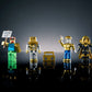 Roblox Action Collection - 15Th Anniversary Roblox Icons Gold Collector'S Set [Includes Exclusive Virtual Item]