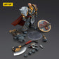 JOYTOY Warhammer 40k Space Wolves Action Figure, 1/18 Scale, Praetor with Power Axe & Shield, Mssus-00133-241226, ABS Material