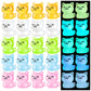 HFAYDZSW Luminous Mini Resin Cat, Miniature Cat, 20Pcs Glow in The Dark Tiny Cat Ornament for Garden Landscape Aquarium Dollhous
