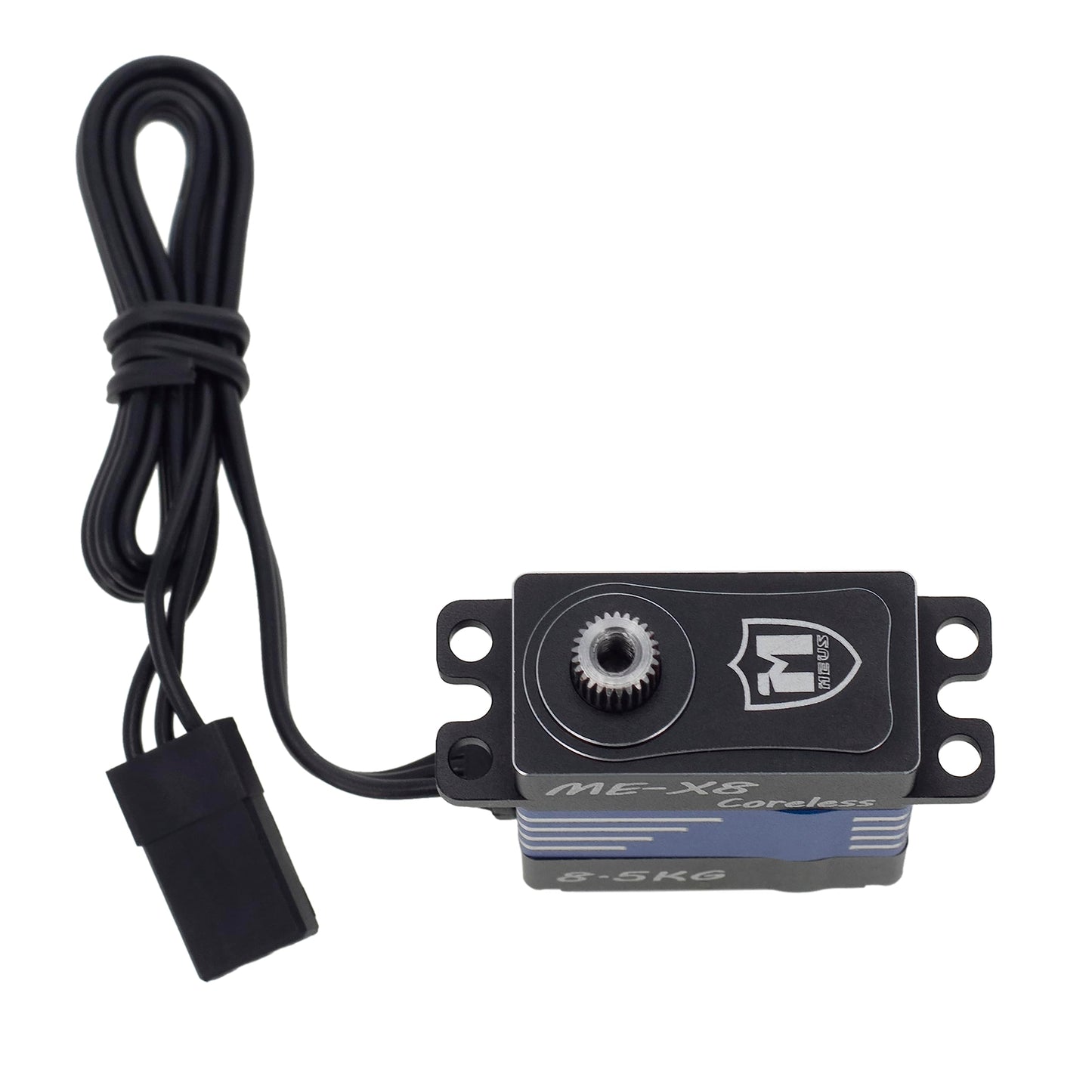 Meus Racing Rc Micro Servo 8.5Kg With High Torque For Scx24 Trx4M 1/10 1/8 Rc Crawler Car (Mex-8)