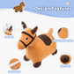 Ekepe Bouncy Hopper Cow & Horse 2 Pcs, Inflatable Hopping Outdoor Ride On Bouncy Animal Play Toys With Pump, Birthday For Kids,