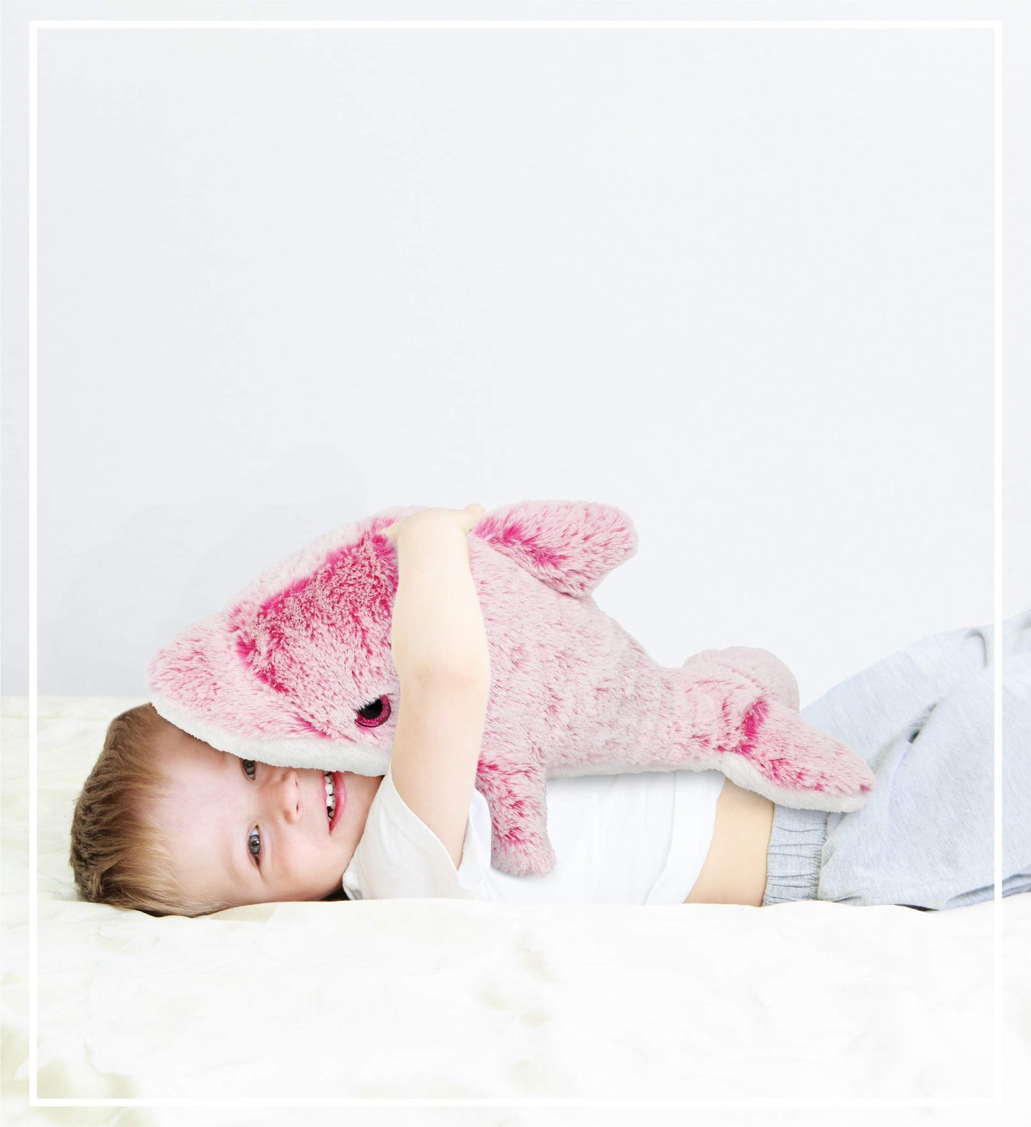 Puzzled DolliBu Pink Dolphin Super Soft Stuffed Animal  Cute Realistic Stuffed Animals for Girls. Boys and mature-themeds Animal Gifts  Kids Ocean Life Nursery D?cor for Newborn - 14 inch
