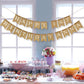 Custom Personalized Banner, Made To Order, Your Text Here, Unique Customizable Durable Faux Burlap Banner, Decorations For Birth