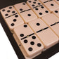 Marion Domino Double 6 Creamy Blush Tiles Jumbo Tournament Size W/Spinners