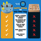 Games By 3D Rota Game, Tic-Tac-Toe Game With Never A Tie, A Winner In Every Round, Ancient Roman Strategy Game, Portable 4'' Boa