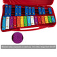 Musicube Professional Glockenspiel For Kids & Adults 25-Note Well-Tuned Xylophone For Baby Toddler Orff Percussion Instrument Educational Musical Toys For Boys Girls Aged 3+ Gift Choice (G5-G7)