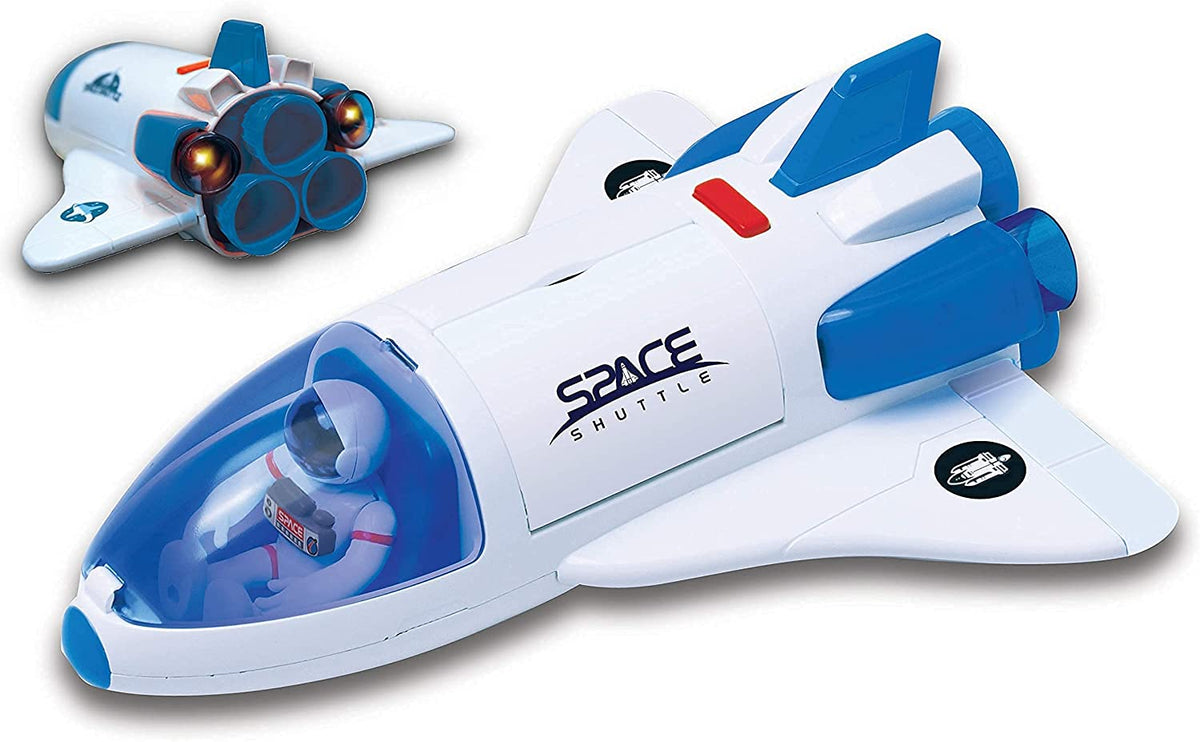 Galaxy Mission Space Shuttle Adventure, Interactive Astronaut Play Set with Lights & Sounds
