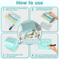 Personalized Cash Vault Wooden Savings Box 10000 With 8 Targets($500-5000),Reusable Money Saving Box For Cash 10000 With Easy-Pu