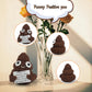 CARAFAST Funny Mini Positive Poo - Cute White Elephant Gag Gift for Birthdays, Ideal for Parties and Fun Celebrations