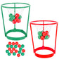 2 Pack Head Hoop Basketball Party Game For Kids And Adults Carnival Game Adjustable Basket Net Headband With 20 Balls For Carnival Party Birthday Party Family Indoor Outdoor Game (Red + Green)
