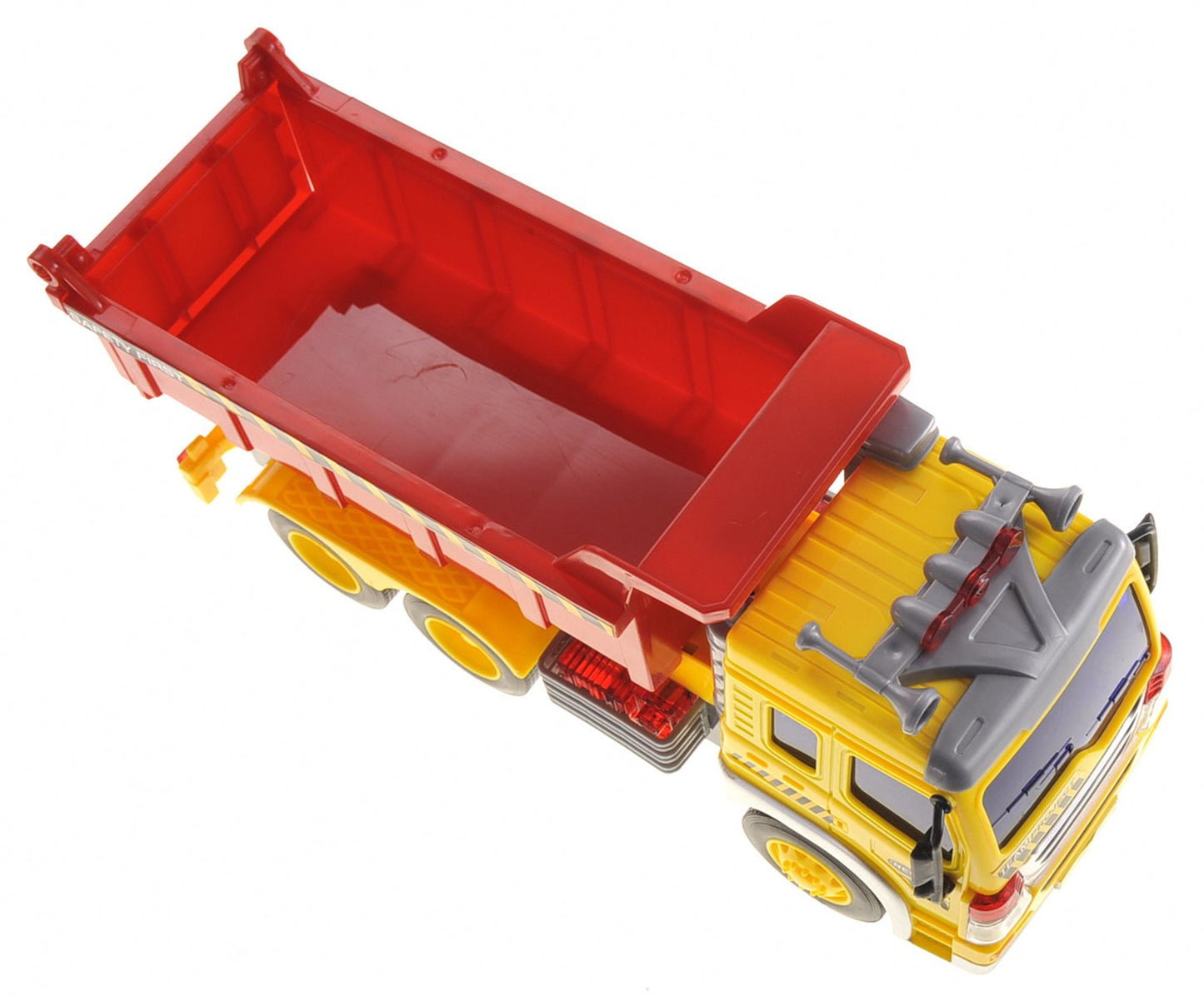 Friction Powered Dump Truck Toy With Lights And Sound