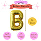 16 Lets GO Bananas Letter Banner Balloons for Tutti Frutti Balloon, Fruit Birthday Party, Twotti Frutti Birthday Decorations, Tu
