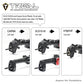 Treal Scx10 Iii/Capra Overdrive Portal Gears Harden Steel Gears Compatible With Axial 1/10 Scx10 3 Capra (15T/20T),Overdrive 43%