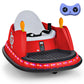 Honey Joy 12V Toddler Bumper Car, Battery Powered Baby Ride On Bumper Car, Dual Joysticks, Flashing Led Light & 360 Degree Spin,