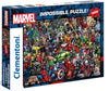 Clementoni Marvel Impossible Jigsaw Puzzle, 1000 Pieces, Puzzle for Superhero Enthusiasts, Difficult Puzzle, Challenge for Adult