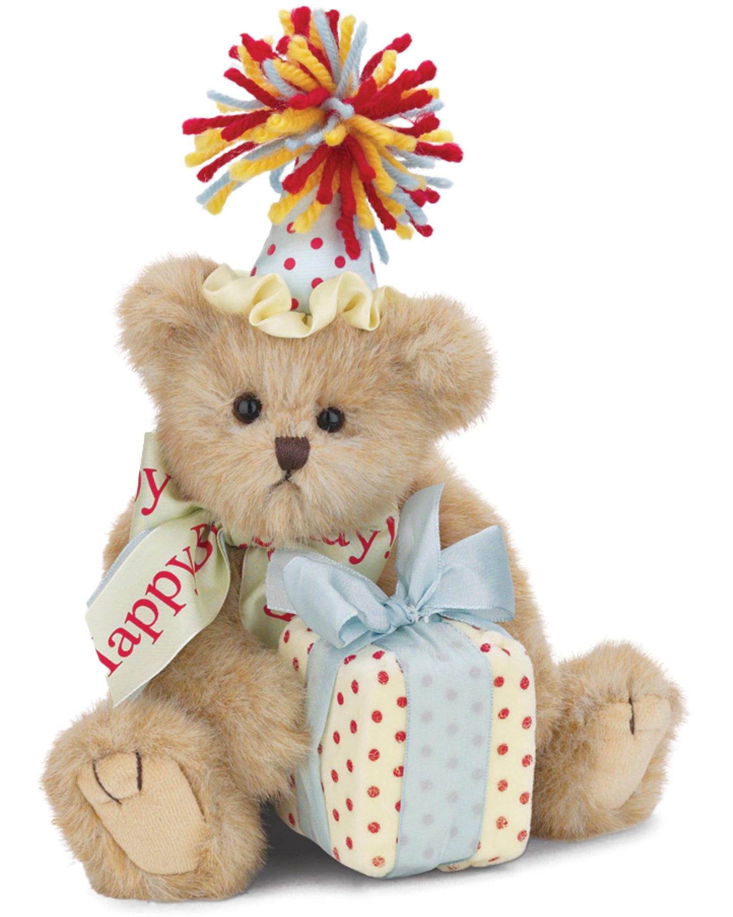 Bearington Happy Birthday Plush Suffed Animal Teddy Bear, 10'