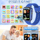 Tgfbh Kids Smart Watch For Girls Age 5-12 Toys With 26 Games 2 Screen Protectors Hd Touchscreen Video Camera Music Player Pedometer Learn Card Audiobook Toddler Watches Boys Birthday Gifts (Blue)