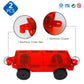 Magblock 2 Piece Car Set Suitable For Magnetic Blocks Tiles, Expand And Enrich Your Magnet Tiles Stem Educational Toys