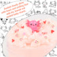 Axolotl Cloud Slime  enhanced DIY Scented Slime for Boys Girls  Party Favors for Kids 8-12  Girls Toys 4-8 Years Old  Slimes Kit for Kids Ages 8-12  Relief Fidget Toy  Sensory Toy
