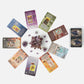 Witchy Cauldron Learning Tarot Cards - Medium Multicolor Paper Deck with Meanings for Beginners