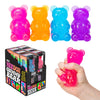 Schylling NeeDoh Gummy Bear - Sensory Fidget Toy - Assorted Colors - Ages 3 to mature-themed (Pack of 1)