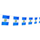 Guatemala Flag Guatemalan Flag,100Feet/76Pcs National Country World Pennant Flags Banner,Party Decorations Supplies For,Bar,Indo