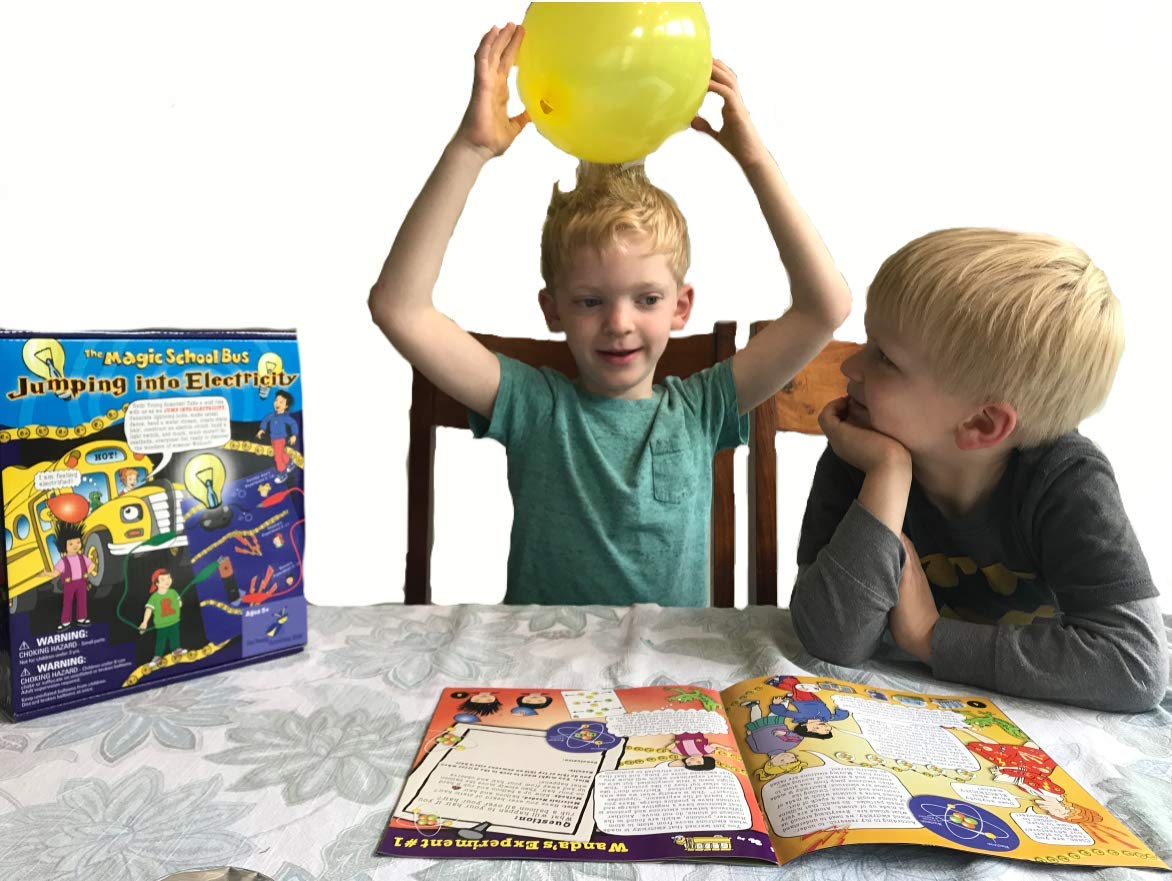 The Magic School Bus Rides Again: Jumping Into Electricity By Horizon Group Usa, Homeschool Stem Kits For Kids, Includes Educati