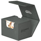 Ultimate Guard Sidewinder 100+, Deck Box For 100 Double-Sleeved Tcg Cards, Grey, Magnetic Closure & Microfiber Inner Lining For Secure Storage