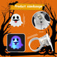 Qvatoxis Halloween Light Up Glowing Rings 50PCS Halloween Party Favors LED Rings Halloween Flashing Glowing Finger Rings Fun Toy