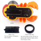 Tipmant Baby Toddler Electric Crab Cute Electronic Animal Vehicle Car Toy Crawl, Play Music, Luminous Light Kids Birthday (Orange)