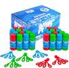 Bubbleplay Bubble Blower Bottles With Wands - 24 Pack 2 Oz Bottles Of Bubble Solution With Wands For Kids - Outdoor Summer Fun, Birthday Party Favors (24 Pack)