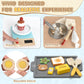 Lehoo Castle Play Food Set for Kids Kitchen, Play Kitchen Accessories Wooden, Kids Baking Set for Boys, Toys Cupcakes and Cookie