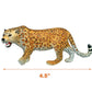 Gemini&Genius Jaguar Toys, Safari Animal Cheetah Toys, Leopard Family Playset Figures, Wildlife World Models, Birthday Cake Topp