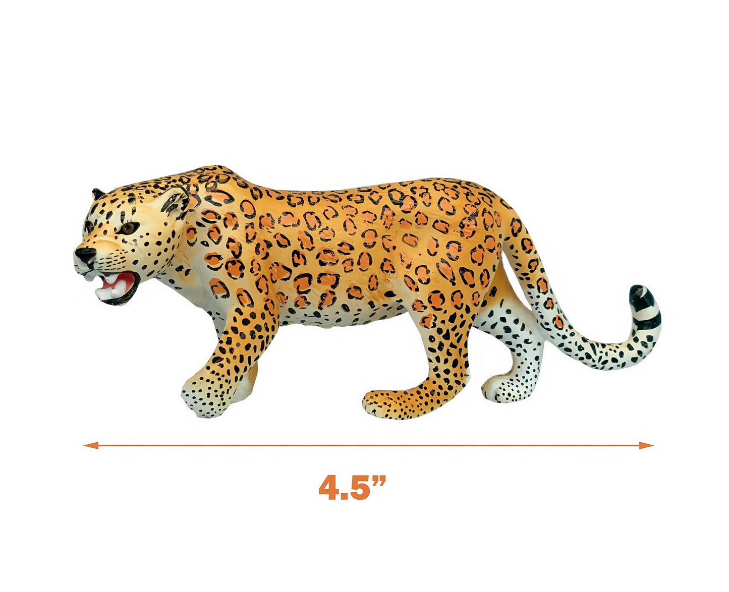 Gemini&Genius Jaguar Toys, Safari Animal Cheetah Toys, Leopard Family Playset Figures, Wildlife World Models, Birthday Cake Topp