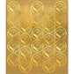 Grad Metallic Sticker Seals | Party Favor | Pack Of 50