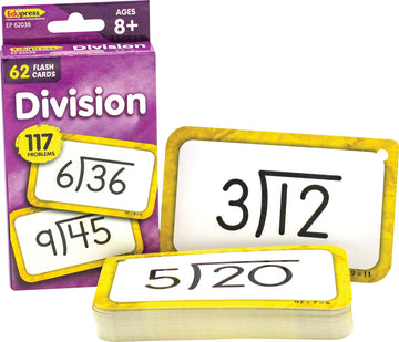Teacher Created Resources Division Flash Cards (Ep62036)