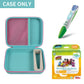 GWCASE LeapFrog Case for LeapStart Go & 3D - Green Nylon Storage Holder for Activity Books & USB Cable