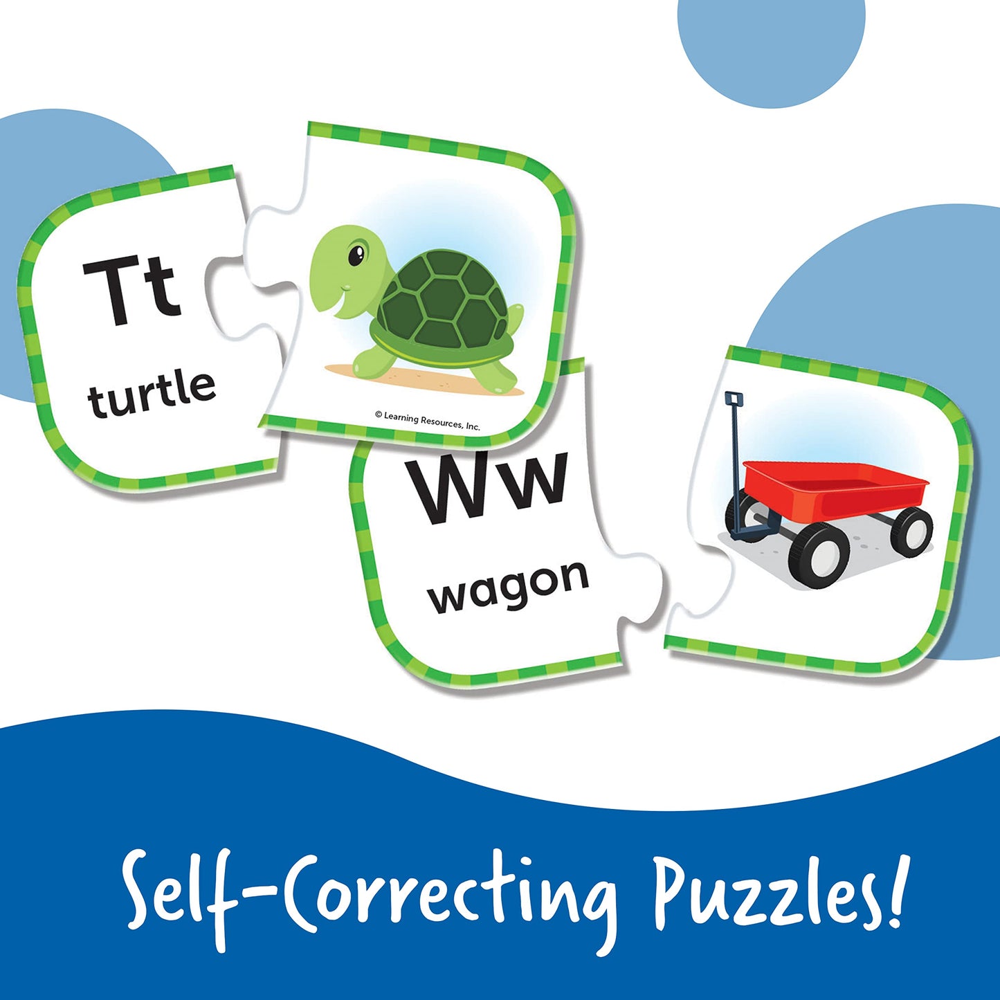 Learning Resources Abc Puzzle Cards, Kindergarten Readiness, Self Correcting Puzzles, Alphabet Learning Games, Puzzles For Toddl