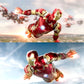 Ovonni Ironman Mk43 Action Figure,Exquisite Painting All Joints Movable 7 Inch Collectible Toy
